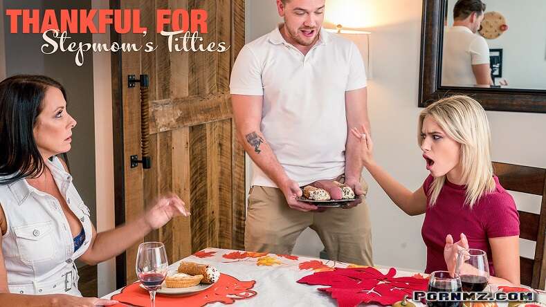 MomsTeachSex – Thankful For My Stepmoms Titties