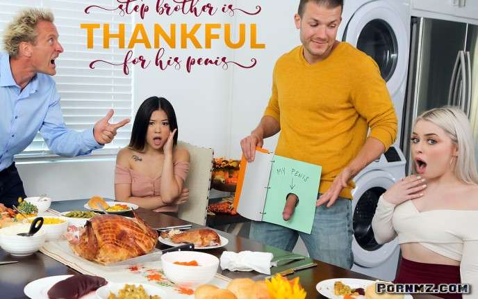 MyFamilyPies – Stepbrother Is Thankful For His Penis