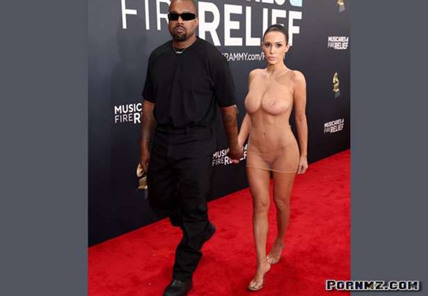 Kanye West And Bianca Censori Naked Grammys 2025