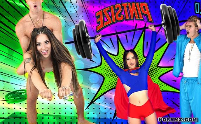 [ExxxtraSmall] Sofie Reyez – My Super Panties Are SOAKED Big Cock for a Tiny Hero