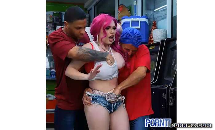 Lily Lou Caught Stealing And Punished